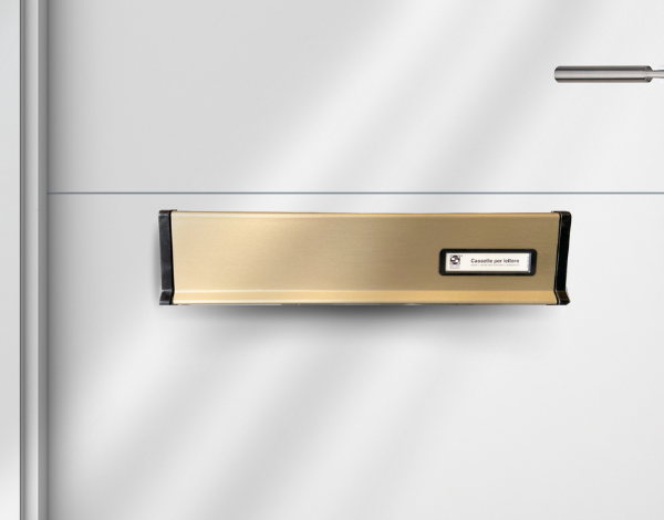 Silmec S650 placca grande anodizzata bronzo