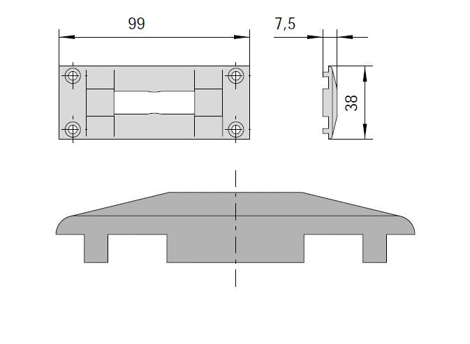 CONTROPIASTRA CISA 06287020