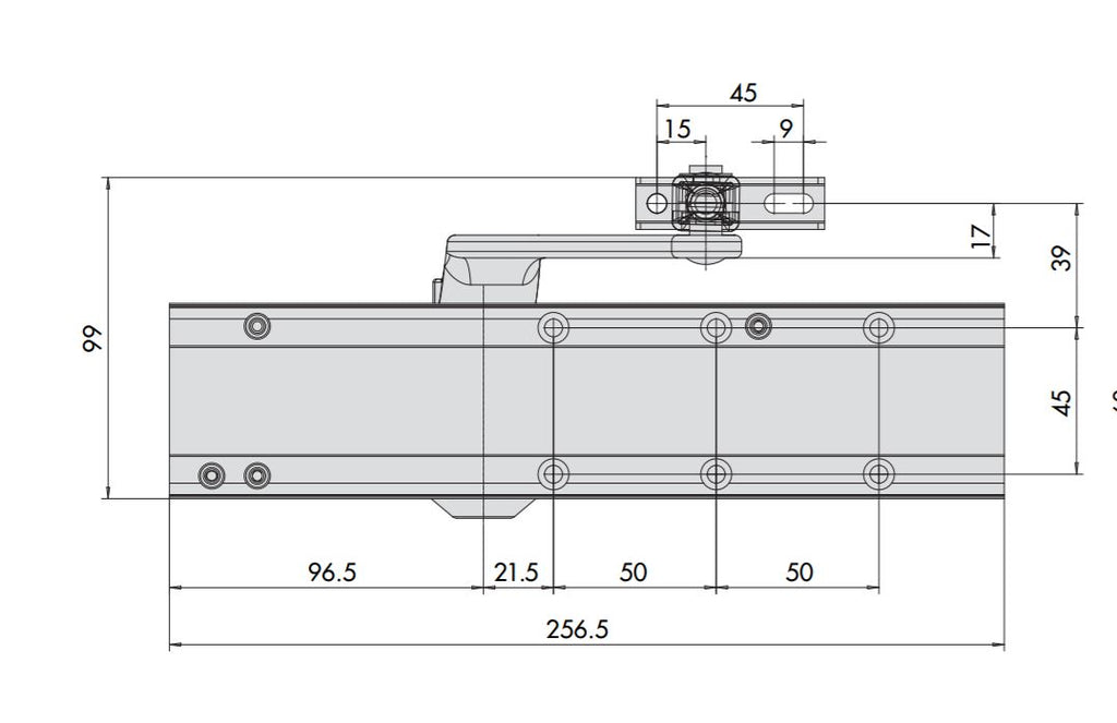 CISA CHIUDIPORTA C1611.05.0.97