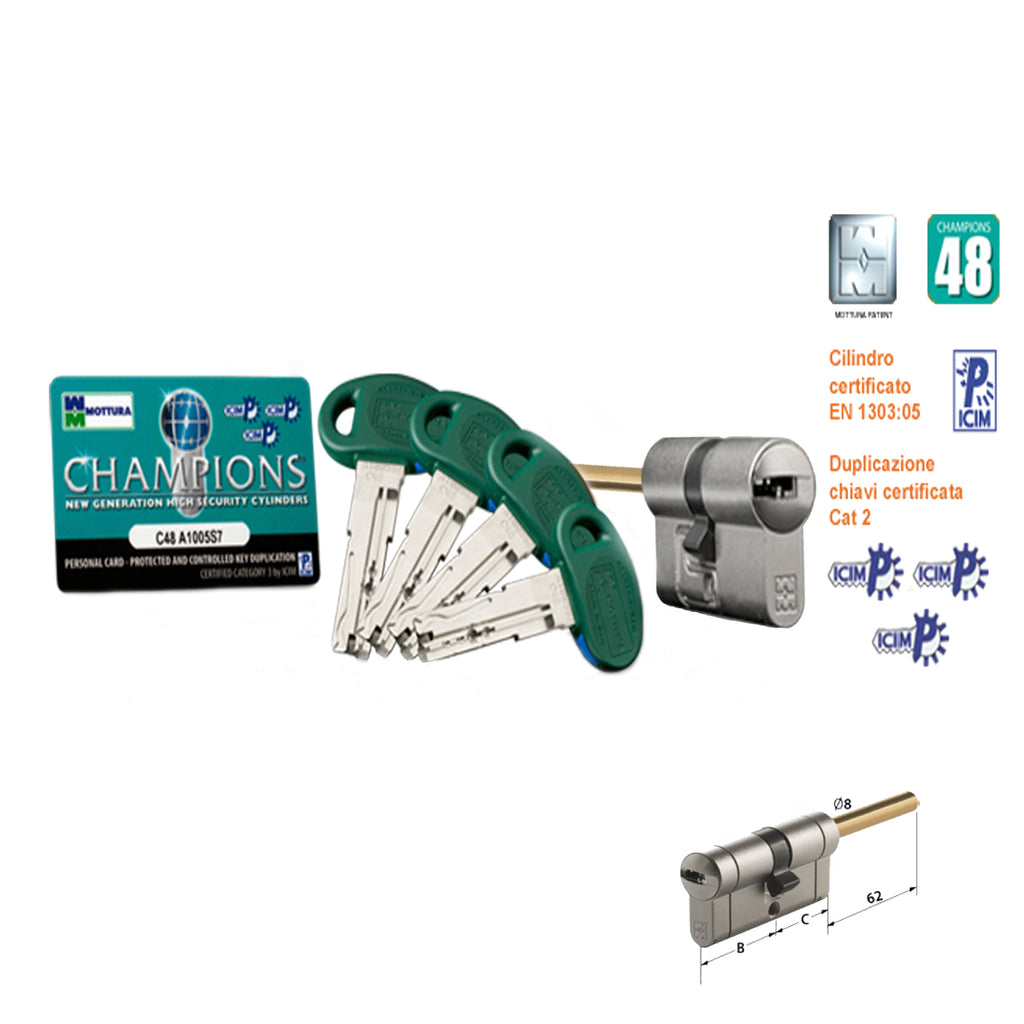 Cilindro Mottura Champions C48 CODOLO