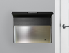 Silmec Porta Pubblicità Bimetal - Nera