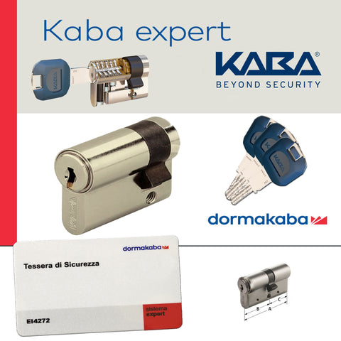Cilindro Kaba ExperT Cross®  Chiave/Chiave K89/DZ