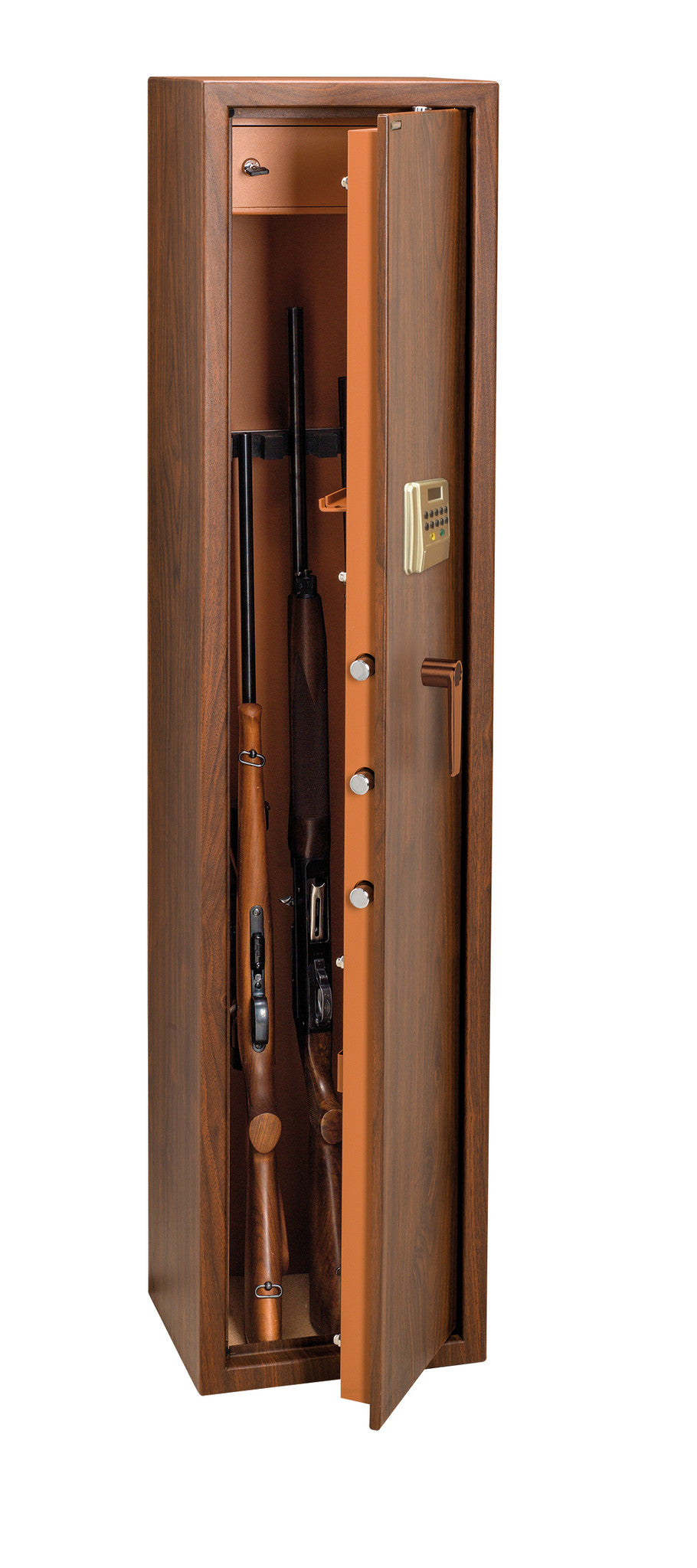 Armadio Portafucili Effesecurity 3 Posti - 25x20x145 Cm, Con Serratura, Sicuro E Compatto - Foto 3